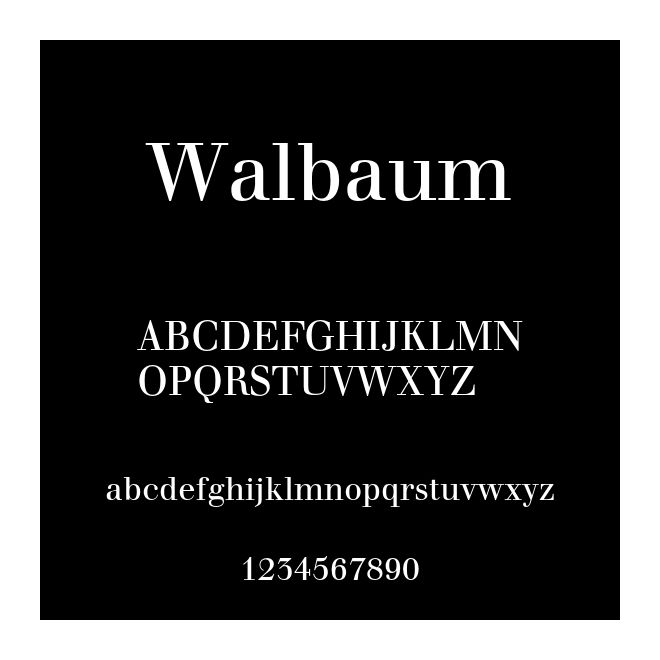 Walbaum