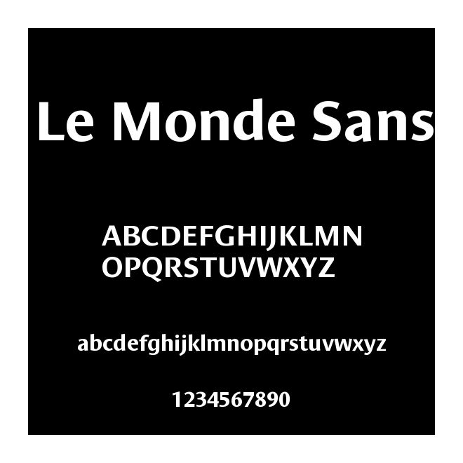 Le Monde Sans