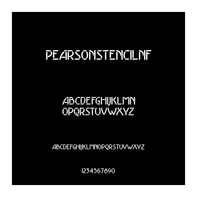 PearsonStencilNF