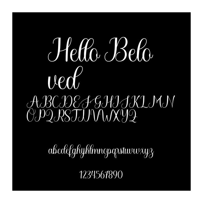 Hello Beloved