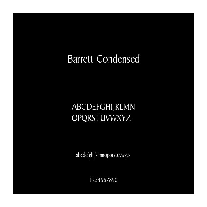 Barrett-Condensed