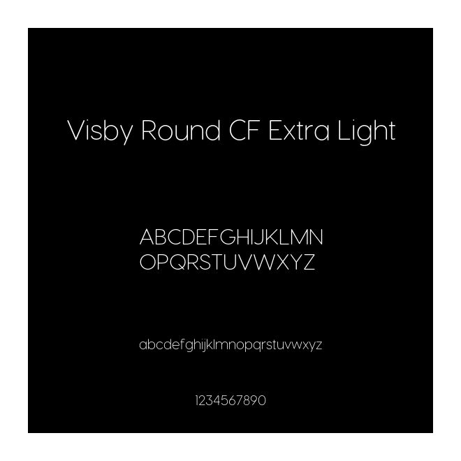 Visby Round CF Extra Light