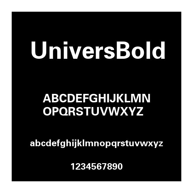 UniversBold