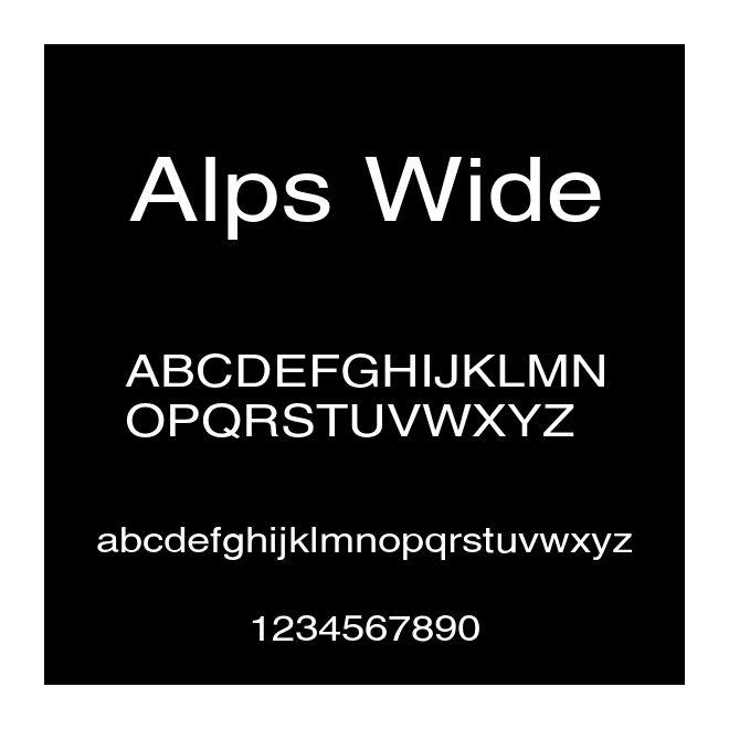 Alps Wide