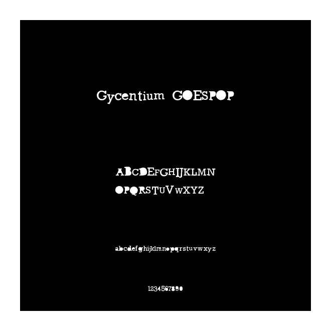 Gycentium GOESPOP