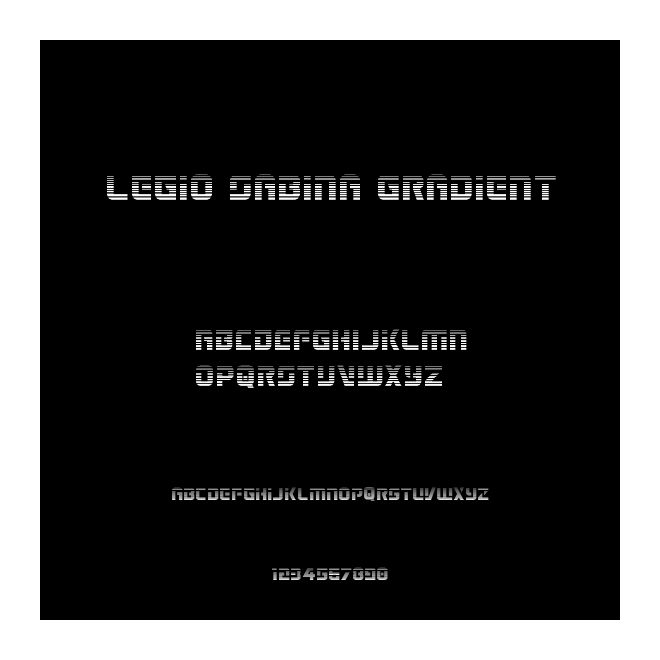 Legio Sabina Gradient