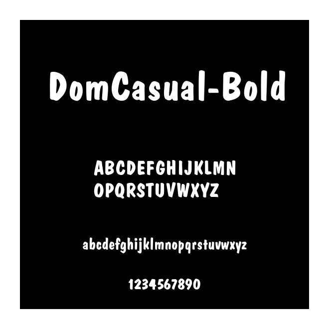 DomCasual-Bold