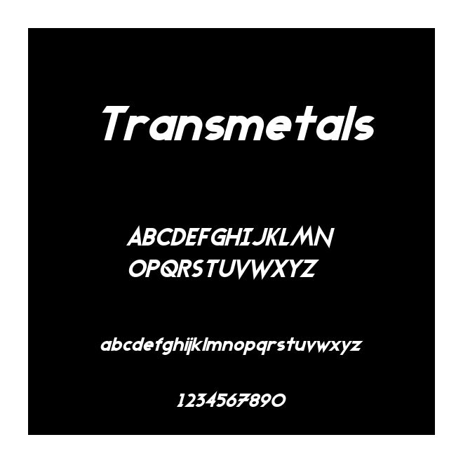 Transmetals