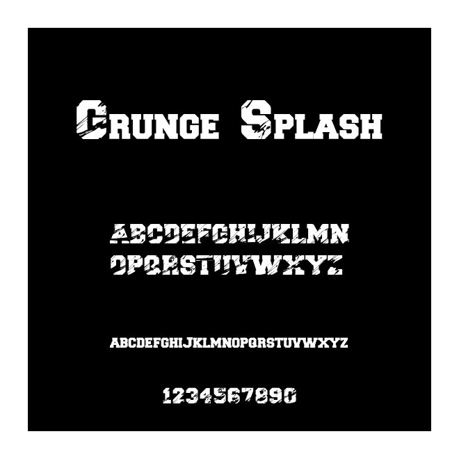 Grunge Splash