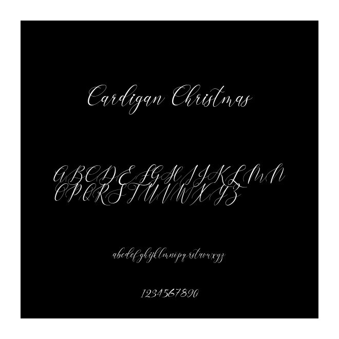 Cardigan Christmas