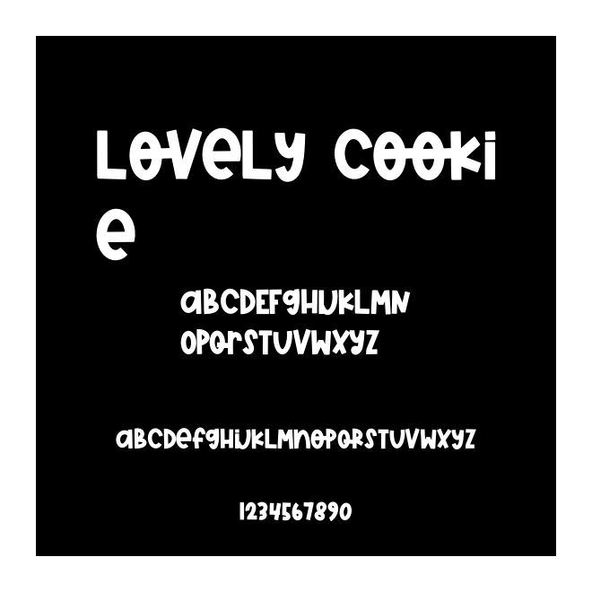 Lovely Cookie