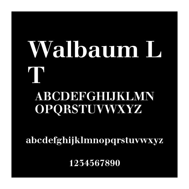 Walbaum LT