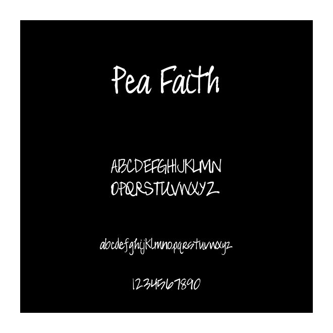 Pea Faith