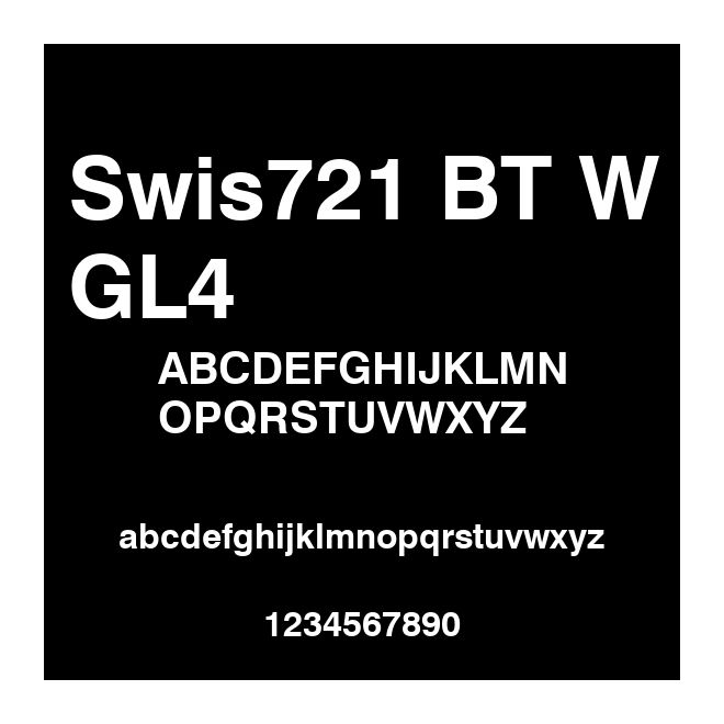 Swis721 BT WGL4