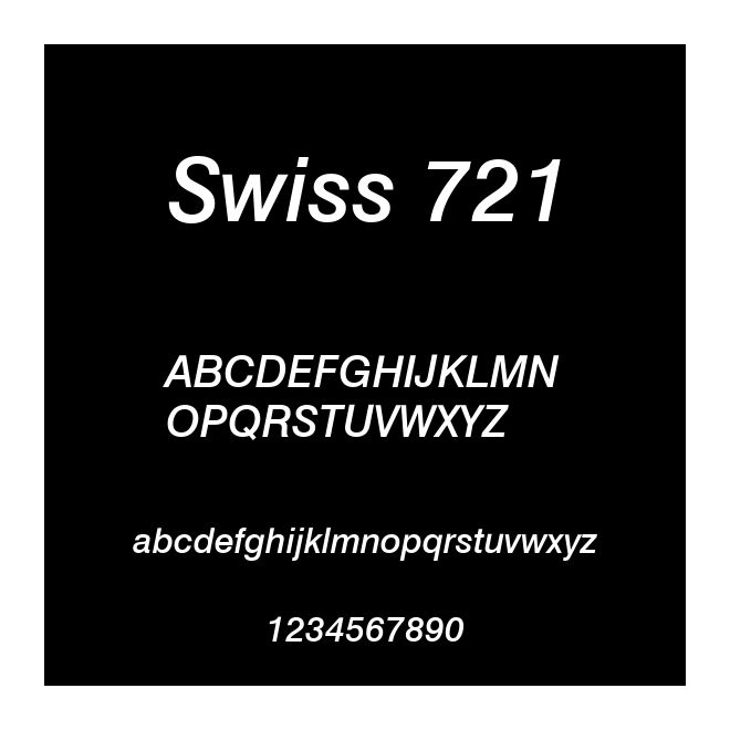 Swiss 721