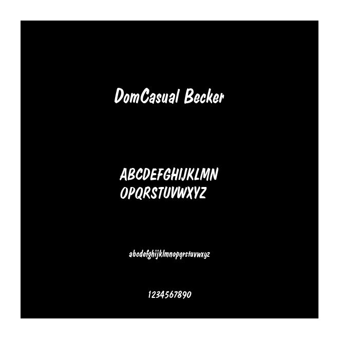 DomCasual Becker