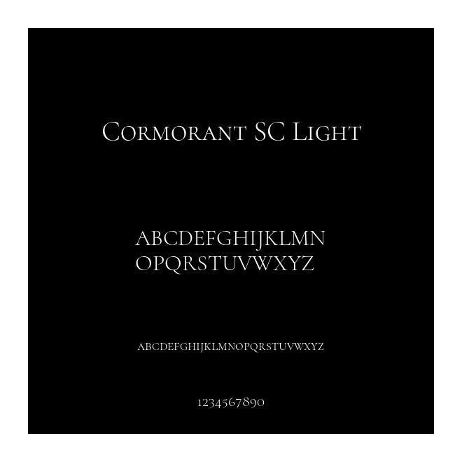 Cormorant SC Light