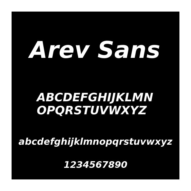 Arev Sans
