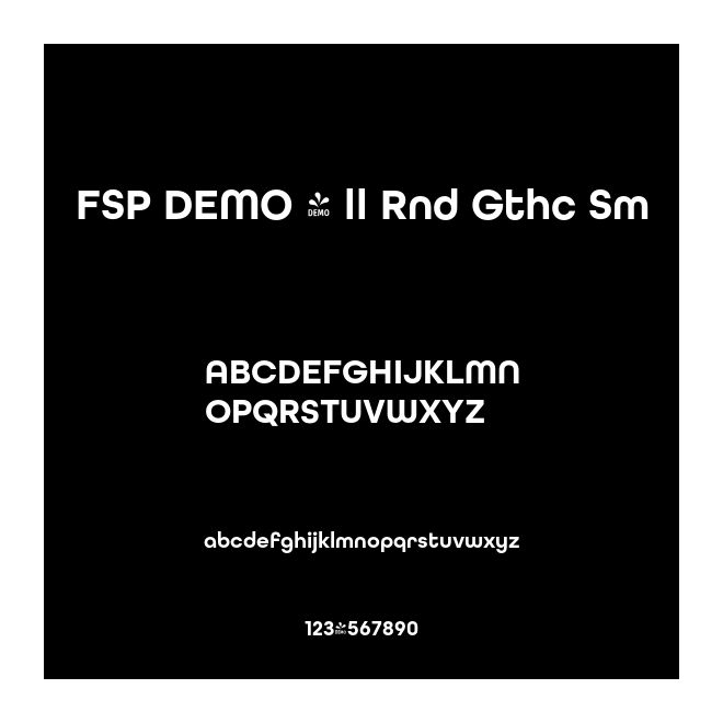 FSP DEMO - ll Rnd Gthc Sm