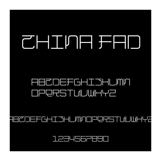 China Fad