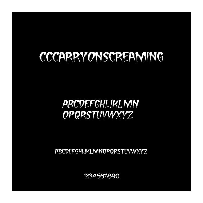CCCarryOnScreaming