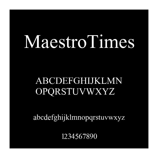 MaestroTimes