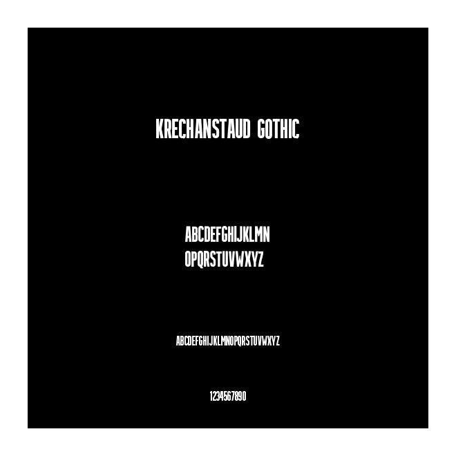 Krechanstaud Gothic