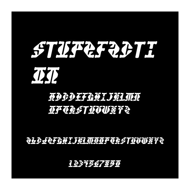 Stupefaction