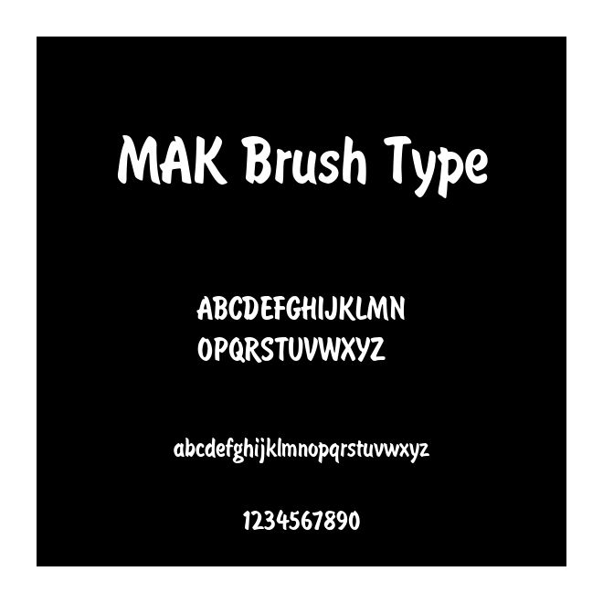 MAK Brush Type