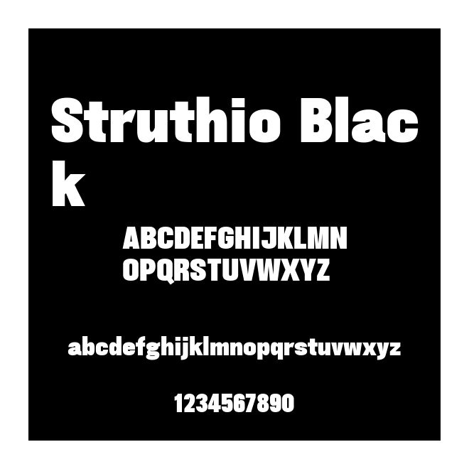 Struthio Black