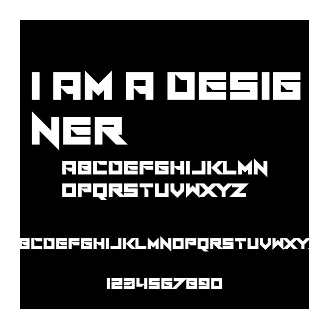 I Am A Designer