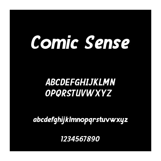 Comic Sense