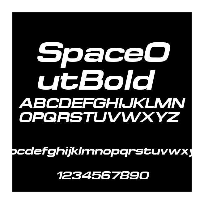 SpaceOutBold