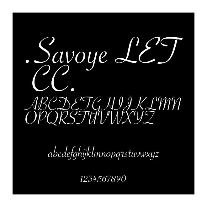 .Savoye LET CC.