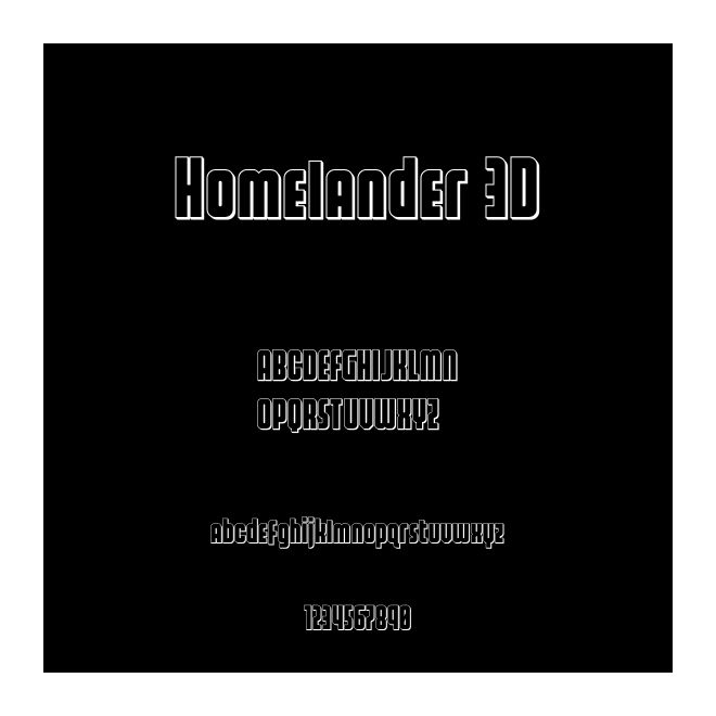 Homelander 3D