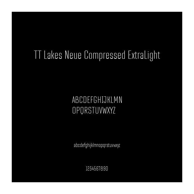 TT Lakes Neue Compressed ExtraLight