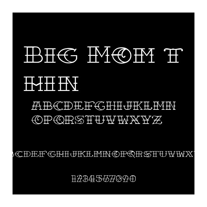 Big Mom thin