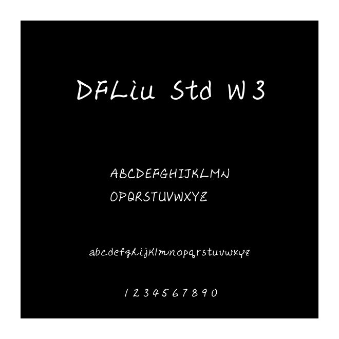 DFLiu Std W3