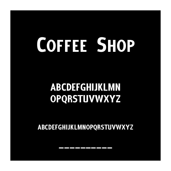 Coffee Shop