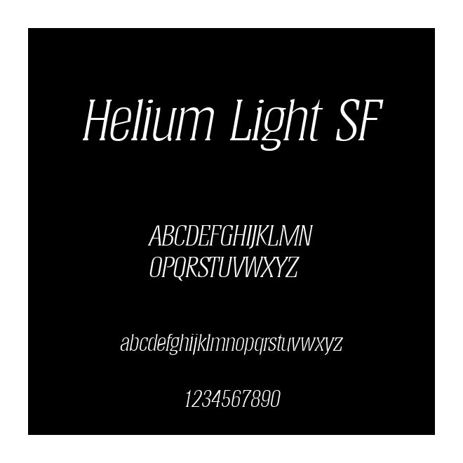 Helium Light SF