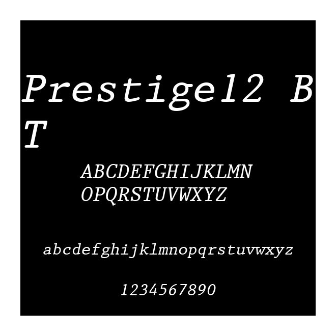 Prestige12 BT