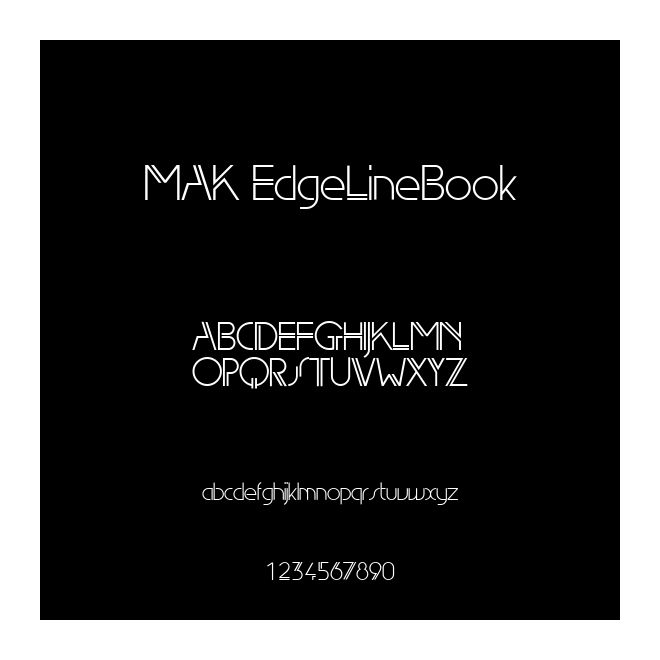 MAK EdgeLineBook