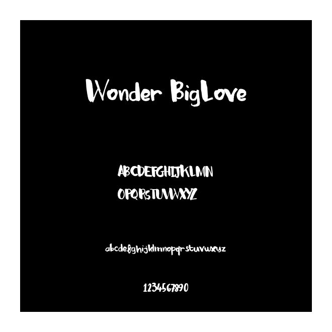 Wonder BigLove