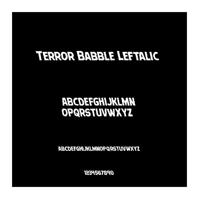 Terror Babble Leftalic
