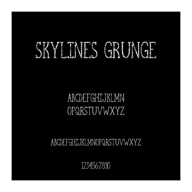 SKYLINES Grunge