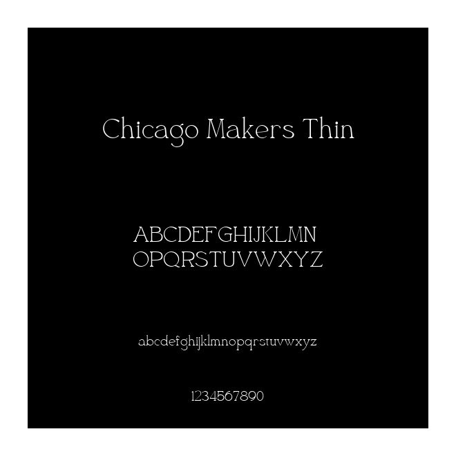 Chicago Makers Thin