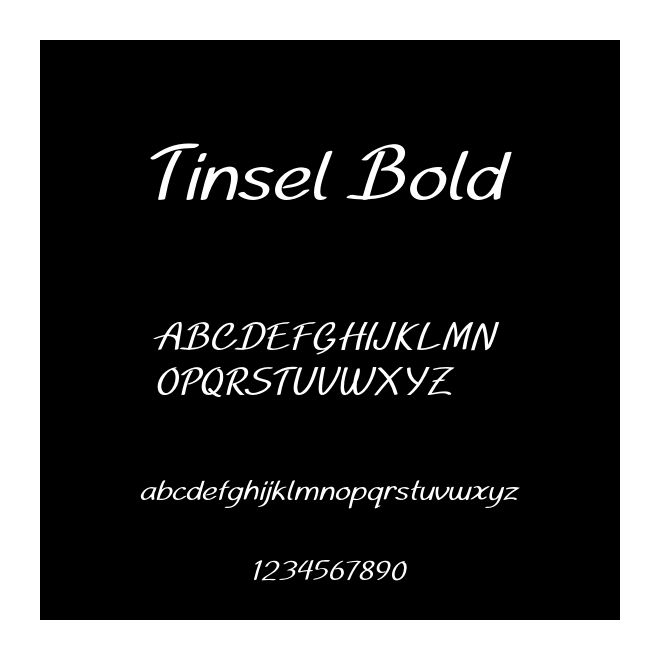 Tinsel Bold