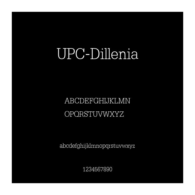 UPC-Dillenia