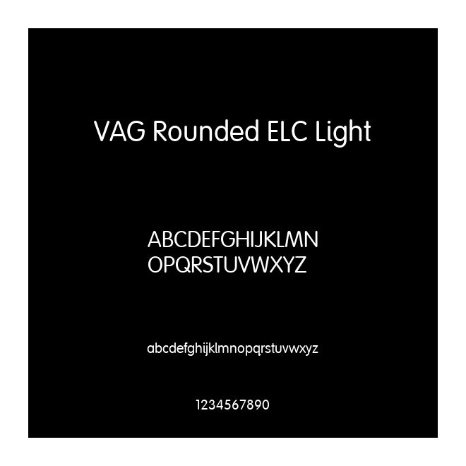 VAG Rounded ELC Light