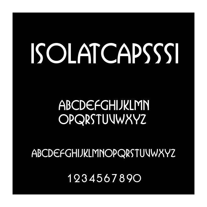 IsolatCapsSSi